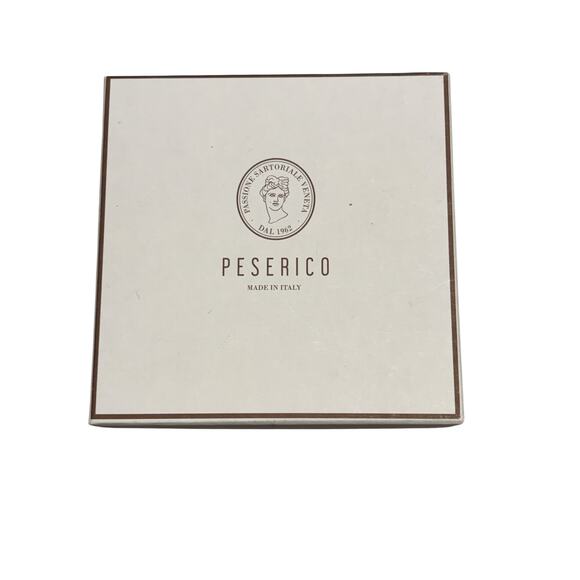 Peserico Made in Italy Leather Belt Brown Beige Two Tone main image 6